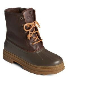 Sperry Brown and Tan Ankle Boots